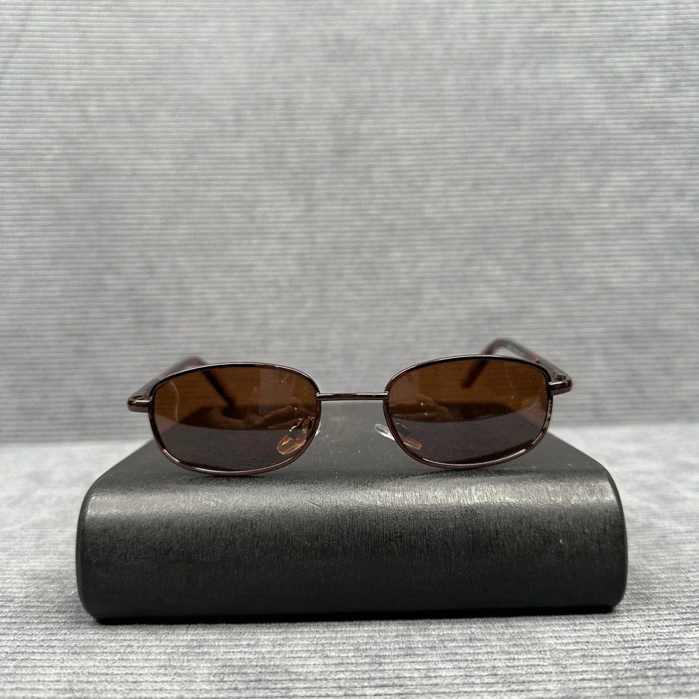 Foster Grant KM0115 LIMIT POL FWG Brown Polarized Y2K Sunglasses Tortoise Trim